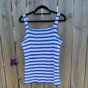 Striped Cotton Tank Top